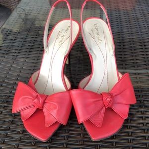 Kate Spade Flamingo 🦩 Pink Size 5 Slingback Heel Sandal